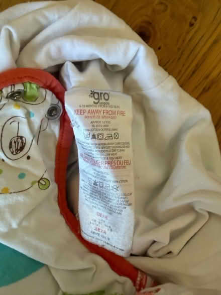 Photo of free Grobag (baby sleeping bag) (Hither Green SE13) #3