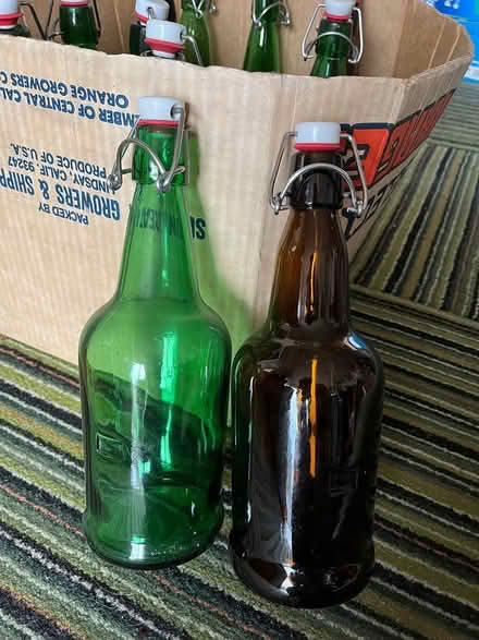 Photo of free Flip top glass bottles (San Rafael, Glenwood) #2