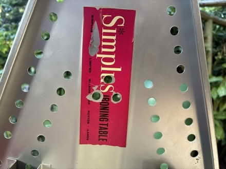 Photo of free Retro Simplex Ironing Board (RH15 9RL) #3
