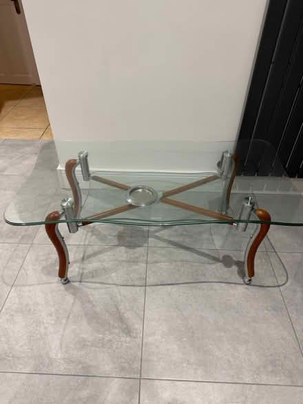 Photo of free New glass coffee table (Tadley RG26) #1