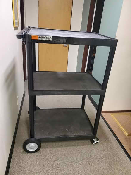 Photo of free TV Audio Visual rolling cart (South Bellevue) #1