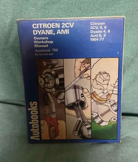 Photo of free Workshop manual for Citroen 2CV, Ami, Dyane (Cobham KT11) #1