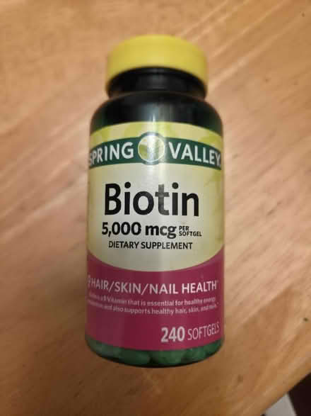 Photo of free Biotin pills (Bernardo & Iowa, Sunnyvale) #1