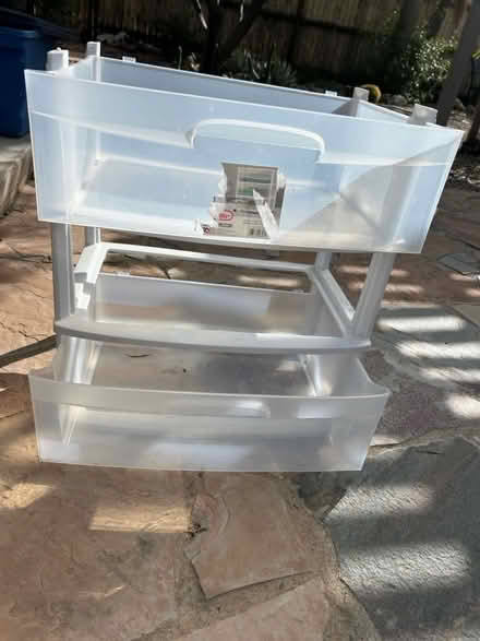 Photo of free Vinyl covered wire shelving (East side: Speedway & Harrison) #2