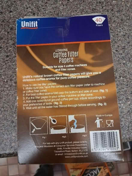 Photo of free 2 packs of coffee filter papers (Northcourt OX14) #2