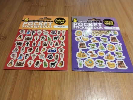 Photo of free 2 small sticker books (Bilton HG1) #1