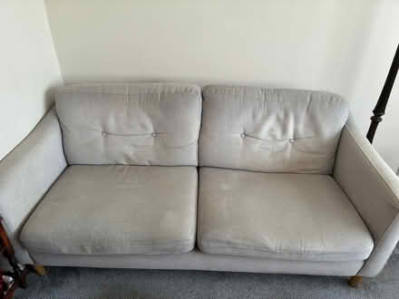 Photo of free 2 Seater and 3 Seater Grey Sofas (Martyrs Field CT1) #2