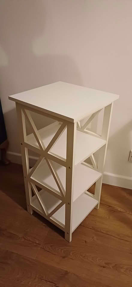 Photo of free White shelving unit (Stone Cross BN23) #1