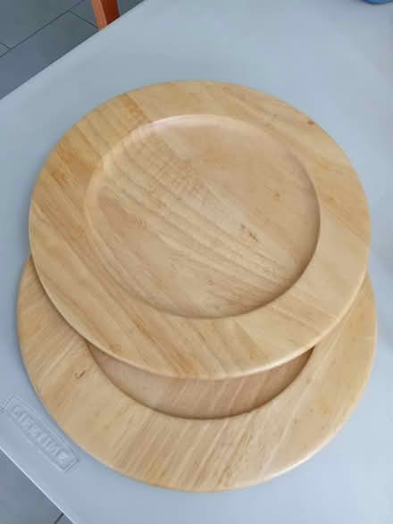 Photo of free 2 wooden trenchers or place mats (Cubbington CV32) #1