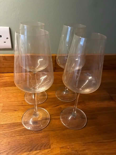Photo of free 4 red wine glasses (Beckenham BR3) #1