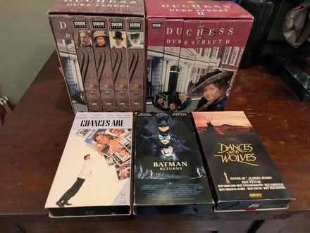 Photo of free VHS tapes on offer (North Cambridge) #1