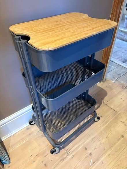Photo of free IKEA shelving unit on wheels (Forest hill SE26) #1