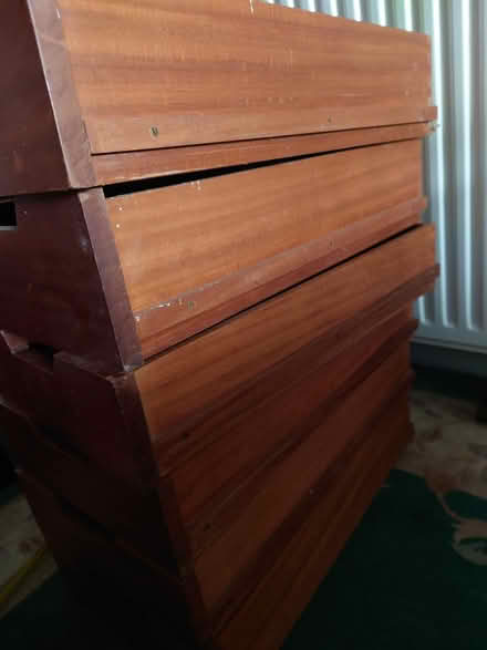 Photo of free Six vintage hardwood drawers (Caversham) #2