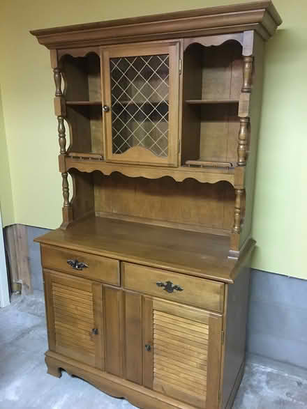 Photo of free Solid maple dining hutch (Carling and Richmond Road) #4