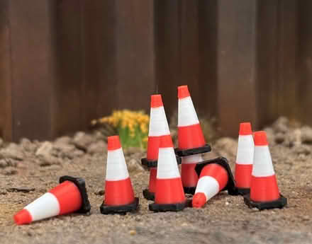 Photo of traffic cones (Weston Park BA1) #1