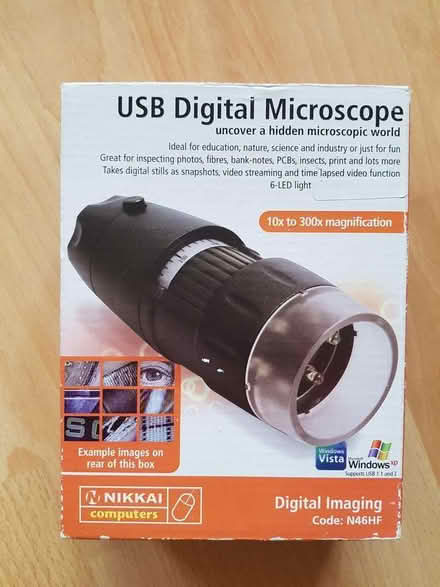 Photo of free USB digital microscope (Hatch Warren Farm RG22) #1