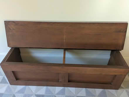 Photo of free Storage bench (Bloor West Village) #2