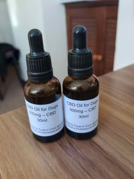 Photo of free 300mg CBD oil for large bread dogs 2x30ml unopened bottles. (Hollingbury BN1) #2