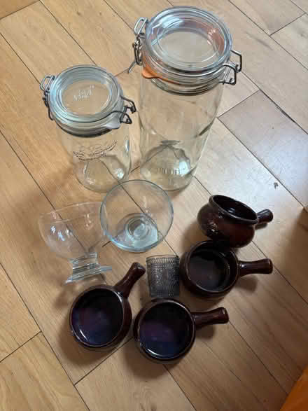 Photo of free Assorted crockery, glassware & jars (Carshalton SM5) #2