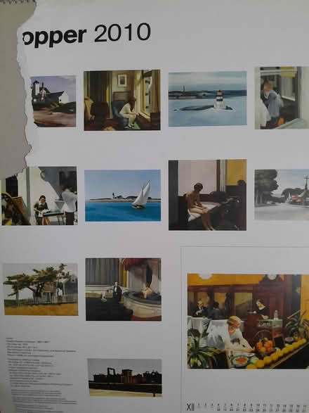 Photo of free Edward Hopper calendars (SG17 (Shefford)) #3