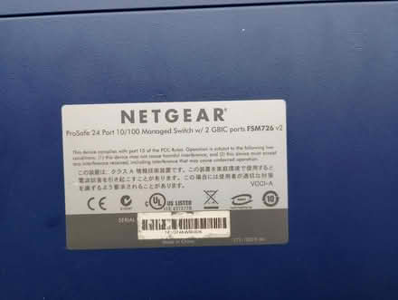 Photo of free Ethernet Switch (Withdean BN1) #3