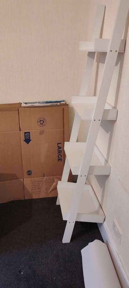 Photo of free White shelving unit (Kirkstall LS5) #2