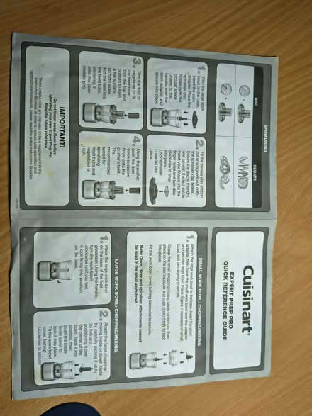 Photo of free Cuisinart food processor (Cooden TN39) #2