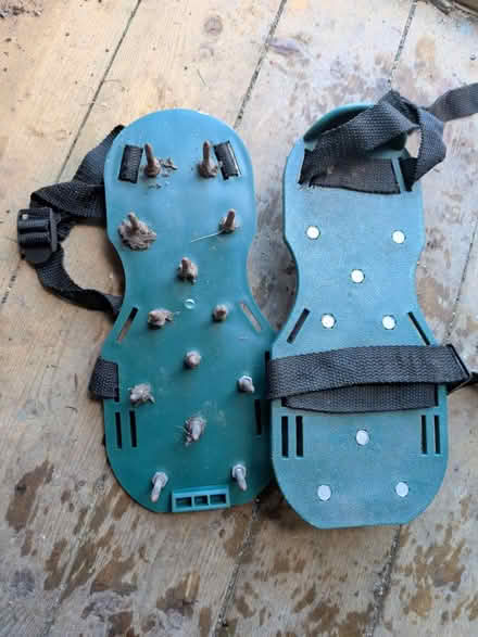 Photo of free Lawn aerating shoes (Shrewsbury SY3) #1
