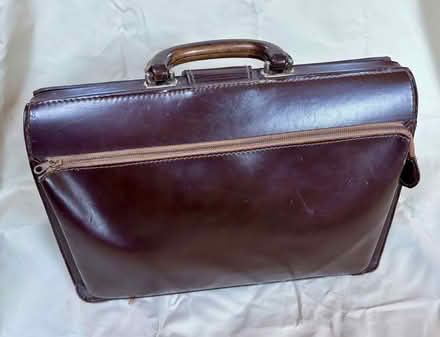 Photo of free Vintage Leather Briefcase (Langley Park DH7) #2