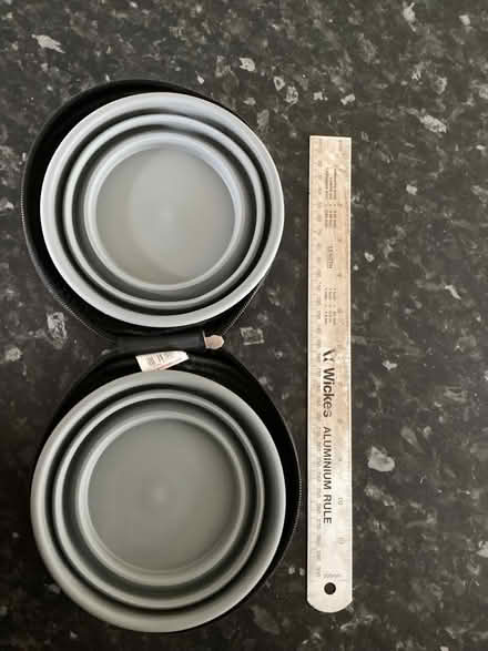 Photo of free Pet bowls - folding (Cannock WS12) #2