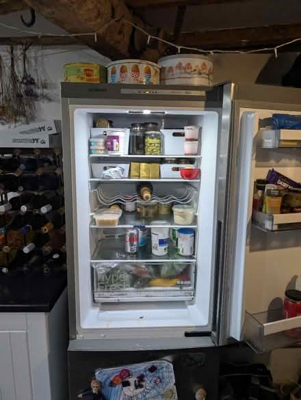 Photo of free Siemens Fridge Freezer (Plymtree, Norman's Green End) #3
