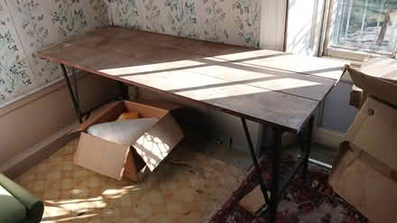 Photo of free Vintage Trestle Tables (Highbury N5) #1