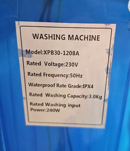 Photo of free Mini Washing Machine (Siglap) #4