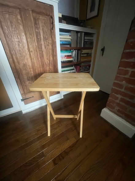 Photo of free wood TV tray (Washington, DC) #1