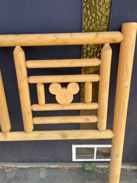 Photo of free Queen size mickey mouse head board (Lynnwood) #2