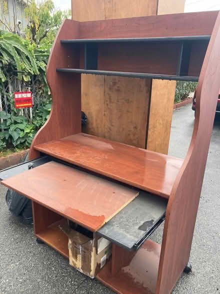 Photo of free Desk/bookcase 938 Marion Sunnyvale (Sunnyvale near Wolfe Road) #2