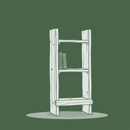 Photo of free tall wood book shelf (Edge Hill L7) #1