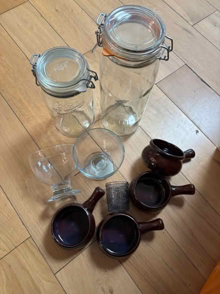 Photo of free Assorted crockery, glassware & jars (Carshalton SM5) #1