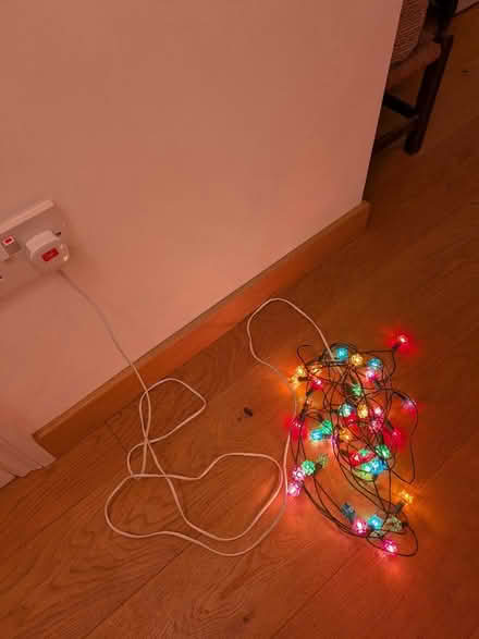 Photo of free Set of coloured Christmas lights (University Area RG6) #1