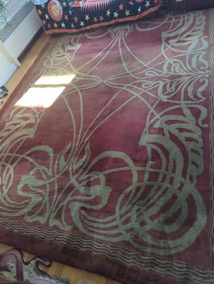 Photo of free Worn wool 10x12 area rug (Neptune) #1