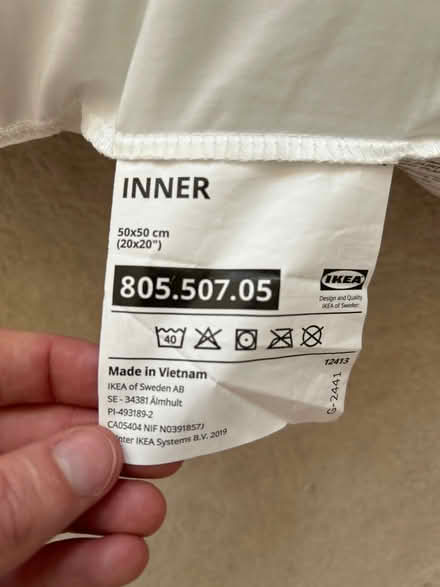 Photo of free IKEA cushion (West Kensington W14) #2