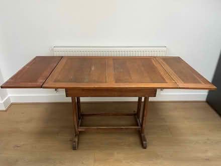 Photo of free Vintage Oak Draw Leaf Dining Table (W13) #1