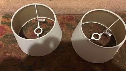 Photo of free 2x light blue pendants (Lemsford AL8) #1