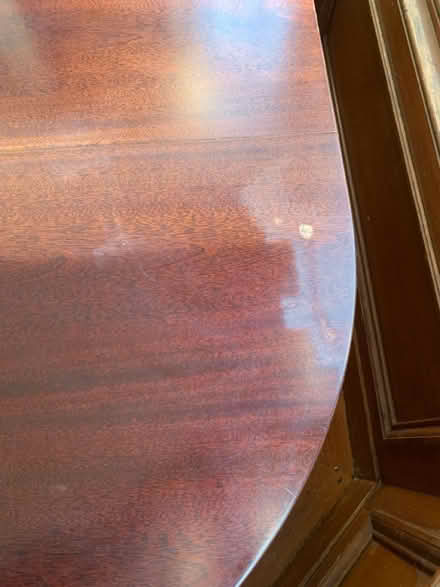 Photo of free Wooden dining table, folding leaves (Wormit, DD6) #4