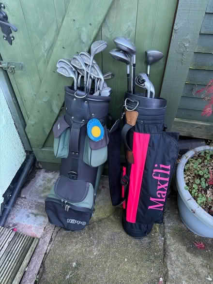 Photo of free Golf Clubs and Bags (Wigston Leicestershire.LE18) #1