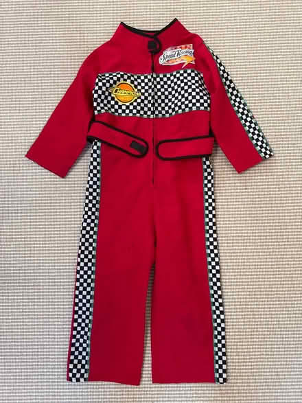 Photo of free Kids race car driver uniform 3-5yrs (Balham / Clapham SW12) #1