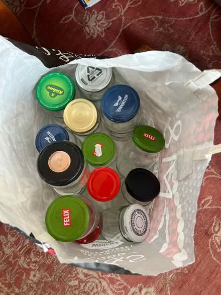 Photo of free Two bags of jars (Cuxton ME2) #1