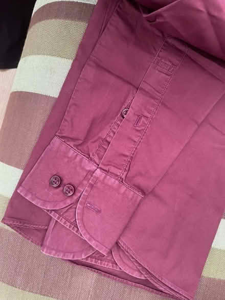 Photo of free Burgundy Shirt 14.5 (Norbury SW16) #2