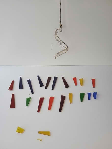 Photo of free to restore colorful glass mobile (Taunton, near Industrial Park) #1