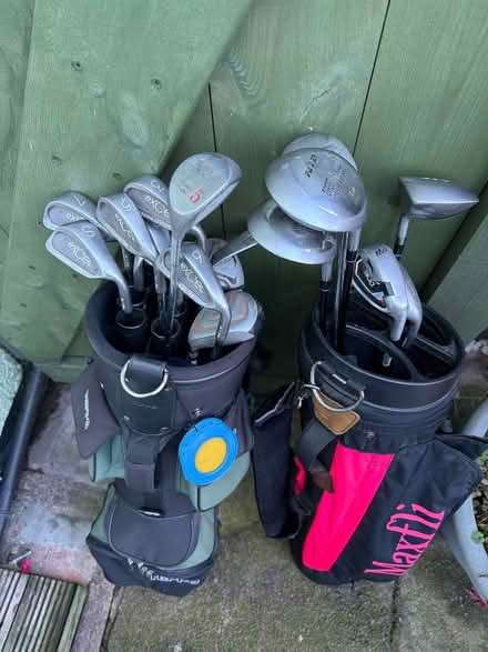 Photo of free Golf Clubs and Bags (Wigston Leicestershire.LE18) #2
